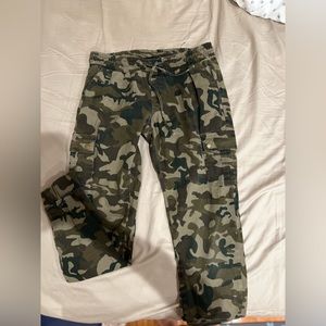 Draw String Camo Pants